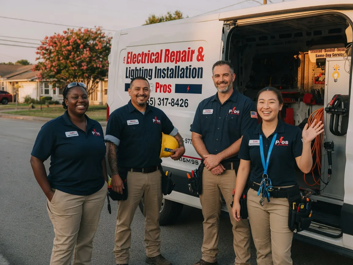 Licensed Electrician company in Megargel, TX